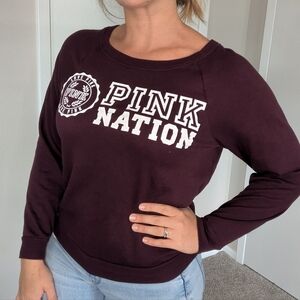 PINK Victoria’s Secret PINK Nation Crewneck
